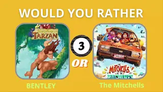 Would You Rather...??? Animation Movie Edition