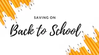 Back to School Shopping Tips + Live Q&A