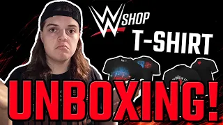 WWE SURPRISE T-SHIRT UNBOXING!! WWEShop Unboxing/Review November 2020 - JoeTalksWrestling