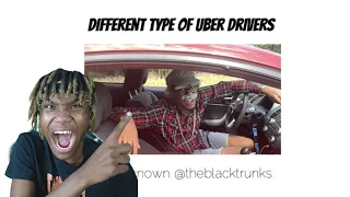 Different Type of Uber Drivers | Dtay Known (REACTION)