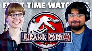 JURASSIC PARK 3 (2001) | Sarah's FIRST TIME WATCHING | Movie Reaction