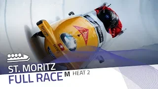 St. Moritz | BMW IBSF World Cup 2018/2019 - 4-Man Bobsleigh Heat 2 | IBSF Official