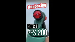 #unboxing #bosch PFS 2000 #краскопульт #shorts #распаковка #tools #shortsvideo #инструменты