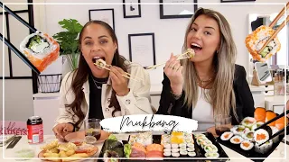 SUSHI MUKBANG MET DENISE ANNA 🍣🍱 | Sara Verwoerd