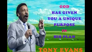 God Has Given You a Unique Purpose in His Plan -  Tony Evans Talk