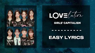 LOVElution [tripleS] Girls' Capitalism (EASY LYRICS)