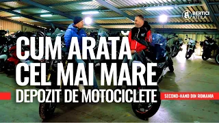 Se întâmplă in ROMÂNIA. Depozit de MOTOCICLETE SH cu peste 200 de modele in STOC cu LIVRARE imediată