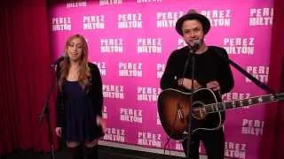 Oh Honey - "Lonely Neighbor (What Am I To You?)" (Acoustic Perez Hilton Performance)