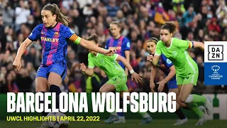 HIGHLIGHTS | Barcelona vs  Wolfsburg -- UEFA Women’s Champions League 2021-2022 (Italiano)