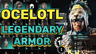 ALL REP 15 OCELOTL LEGENDARY ARMOR AND WEAPONS!
