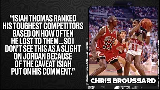 Chris Broussard reacts to Isiah Thomas list of the Top 5 toughest players he ever faced | FOX SPORTS