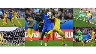 EURO 2016 : France 2 - 1 Romania| Group Stage Match Day 1