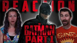 The Batman MOVIE REACTION (2022) | FIRST TIME WATCHING | Part 1/2