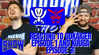 REACTING TO GOKAIGER EPISODE 1 AND KUUGA EPISODE 3! | The WNHON Show Ep. 51