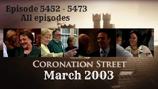 Coronation Street - March 2003