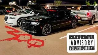 Ran Into @392DOSS At This Car Meet | Modded V6 Chrysler 300’s Takeover!! 😤😤