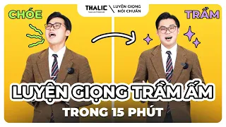 THALIC VOICE | CÁCH LUYỆN GIỌNG TRẦM ẤM NHANH NHẤT  #thalicvoice #luyengiongnoichuan