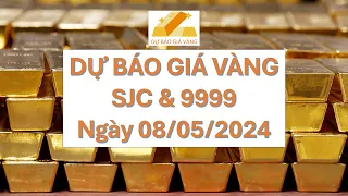 Dự báo giá Vàng SJC & 9999 ngày 08/05 - Chờ phiên đấu thầu sáng nay của NHNN