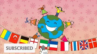 Вивчаємо англійські слова на тему "Країни та національності" НУШ  English for kids "The countries"