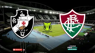VASCO x FLUMINENSE | Campeonato Brasileiro 2023 (RODADA 23) | PES 2021 BMPES 9.9