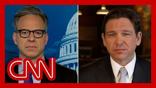 Tapper asks DeSantis if Trump is too old to run. Hear his reply.