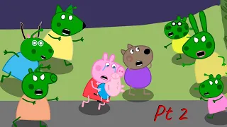 PEPPA PIG Zombie Apocalypse  PART 2 - PEPPA PIG - ROBLOX ANIMATION