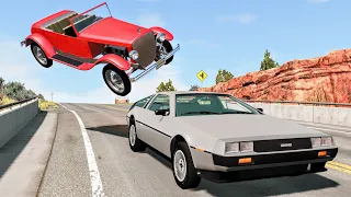 High Speed Traffic Crashes #79 - BeamNG Drive | CrashBoomPunk