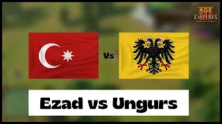 Age of Empires 3- Ottoman Vs Germany | Ezad Vs Ungurs | Aoe3 DE | Definitive Edition | UHD