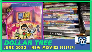 DOLLAR TREE Blu Ray and DVD Movie June 2023 Hunt #1 - Did They Finally Stock New Movies?