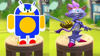 ANDRONIC vs SIR PERCIVAL - Sonic Dash, Sonic Forces All characters unlock All Bosses unlock