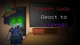 Deathswap Aftons and Emily's react to originals//Fnaf