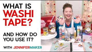 What is Washi Tape? How Do You Use It? How Do You Make Your Own Washi Tape?