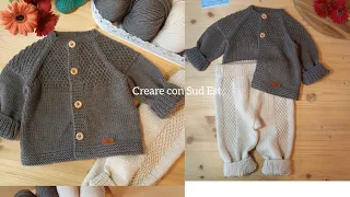 cardigan panna e caffe