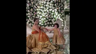 Aiman Khan With Daughter Wedding of Sister Minal Khan with Ahsan 2021