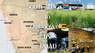 Travelling to Zimbabwe 🇿🇼 🇿🇼 by BUS