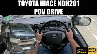 Toyota Hiace KDH201 SuperGL Dark Prime POV Drive