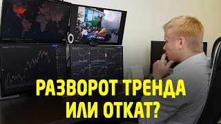 Разворот тренда или откат? Вторая волна COVID-19. Трейдинг