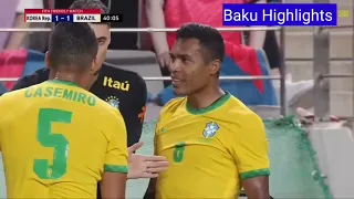 South Korea vs Brazil 1-5 Extended Highlights