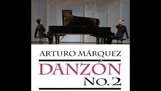 Arturo Márquez - Danzón No.2 (Version for two Pianos) Hyuk & Hyo Lee {Performance + Score}