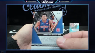 FILLER BREAK #2 for National Treasures Basketball #5021