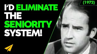 Young Joe Biden | The Youngest SENATOR Ever! | 1972 Interview | #EarlyStarts