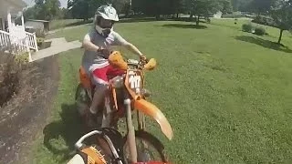 Ktm 65 Vs 85 Crash