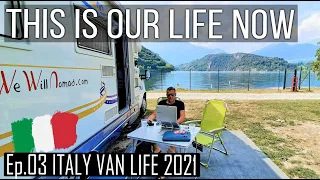 Lake Como Is Our First Stop (Ep. 3 Van Life Italy 2021)