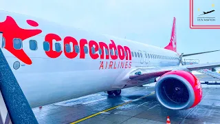 [4K] TR | Another good Turkish Airline !! | Corendon Airlines Boeing 737-800 | Katowice to Antalya