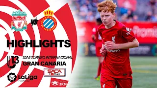 HIGHLIGHTS: Liverpool vs Espanyol U13 LaLiga Promises 2022