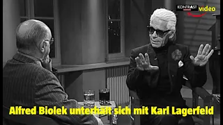 Karl Lagerfeld im Gespräch mit Alfred Biolek · 18.12.2001