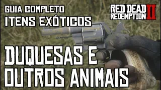 RED DEAD REDEMPTION 2 - MISSÃO DUQUESAS E OUTROS ANIMAIS / TROFÉU "O MELHOR DO OESTE" (LOC. E DICAS)