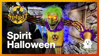 Spirit Halloween Store Walkthrough 2022 - Decorations, Animatronics, Toys, Costumes & Displays.