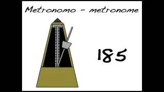 Metrónomo 185 - Metronome 185