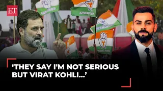 'They say I'm not serious but Virat Kohli, Aishwarya are serious...': Rahul Gandhi's rant on media